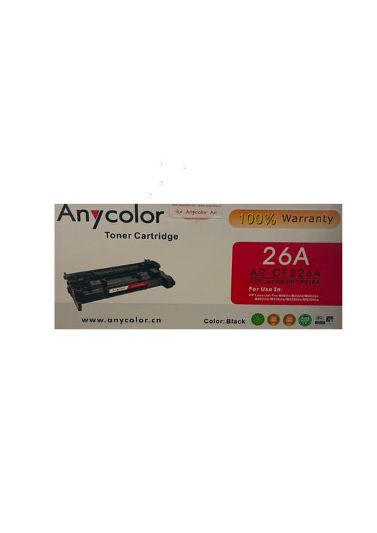 حبر اسود ANYCOLOR 26A