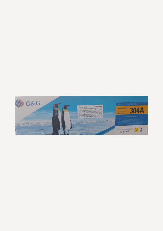 حبر اتش بي اصفر 305A G&G Y