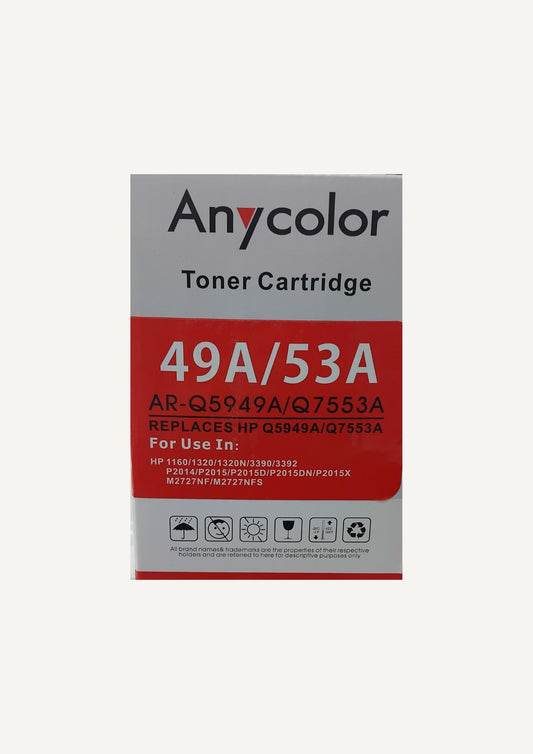 حبر اسود ANYCOLOR- 53A/49A