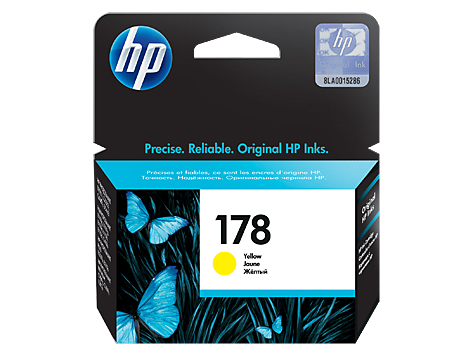 **خرطوشة حبر HP أصفر أصلية CB320HE – 300 صفحة | متوافقة مع Photosmart & Deskjet | ضمان الجودة من UnitedSystems**حبر Hp أصلي اصفر 178