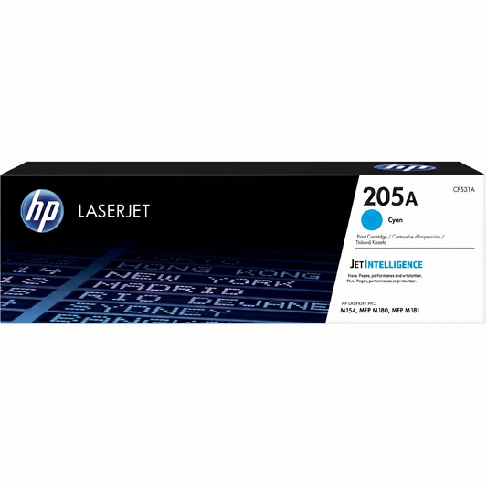 حبر HP 205A أزرق (CF531A) — ألوان زاهية وجودة احترافية لصفحاتك 🔵✨