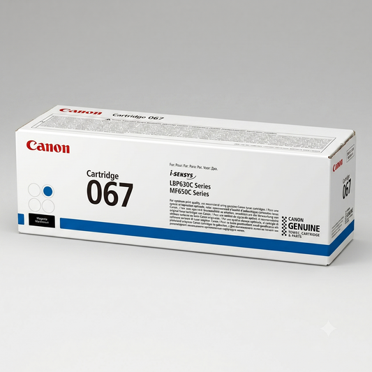 خرطوشة حبر Canon 067 سماوي أصلية (سماوي) – تؤدي طباعة ليزر فائق التوهج من شركة يونايتد سيستمز