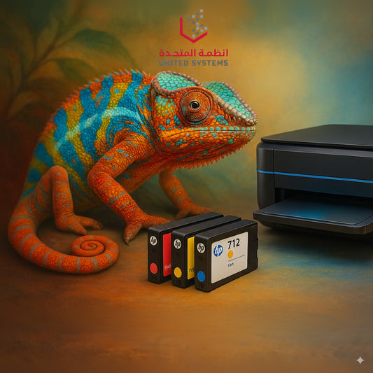 HP Ink Original Cyan 712-حبر  hp 712 ازرق اصلي