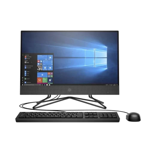 كمبيوتر HP All-in-One 200 G4 | معالج انتل كور i5 | ذاكرة 8 جيجا | سعة تخزين 512 جيجابايت SSD | ومع شاشة