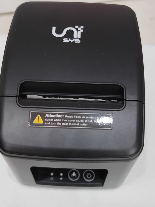 طابعة حرارية Thermal Receipt Printer T80C With Automatic Cutter (USB+WIFI) 80MM تدعم يوسبي وايفاي بمقدار