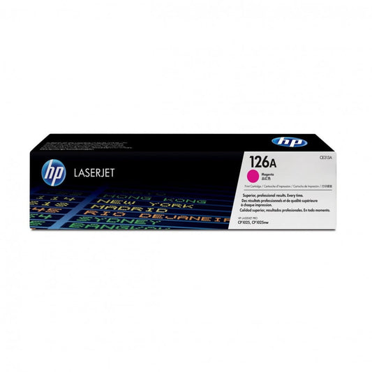 خرطوشة حبر HP 126A أصلية (CE313A) – لون احمر| إنتاجية 1000 صفحة | متوافقة مع CP1025, M175, M275 | UnitedSystemsحبر اتش بي HP TRT 126A-313A احمر