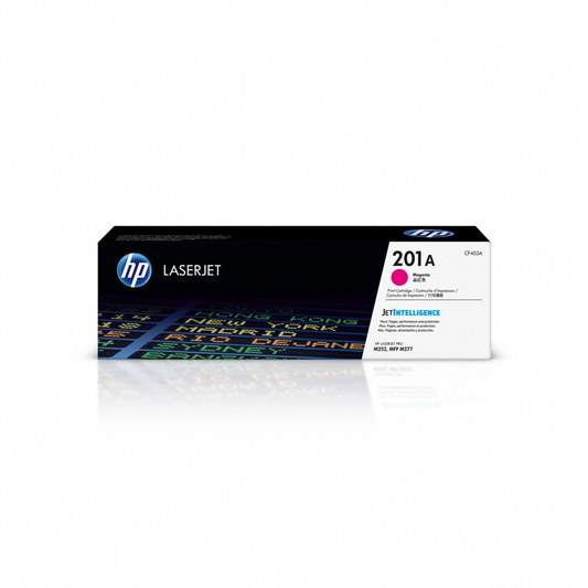 ### **خرطوشة حبر HP 201A أرجوانية أصلية | CF403A | إنتاجية 1400 صفحة | متوافقة مع M252, M277 - UnitedSystems**حبر اتش بي اصلي احمر HP 201A-CF403A