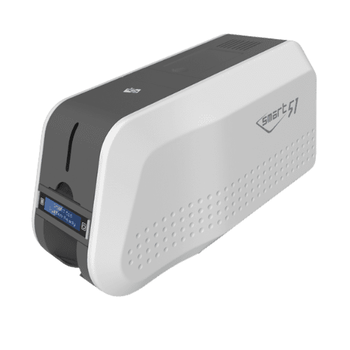طابعة كروت سمارت  (وجه واحد)PRINTER C51 SINGLE SIDEطابعة بطاقات هوية وكروت أحادية الجانب IDP SMART-51S تصل دقتها إلى 1200 نقطة في البوصة