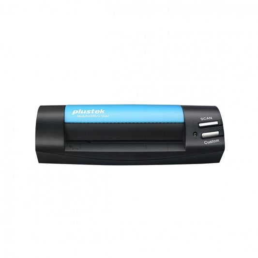 اسكنار جوال SCANNER PLUSTEK S602ماسح ضوئي للكمبيوتر المحمول بلستيك بلاس تيك Plustek MobileOffice S602 للبطاقات، الإيصالات والمعلومات USB