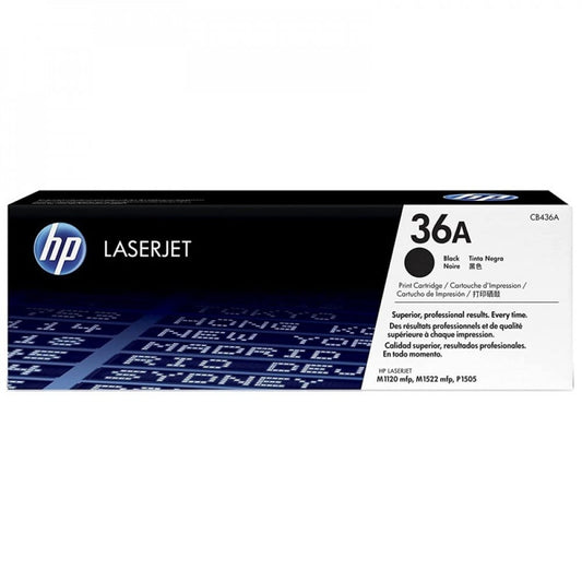 خرطوشة حبر HP 36A أسود الأصلي (CB436A) - أداء احترافي من United Systems