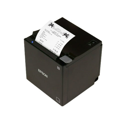 طابعة فواتير ايصالات ابسون BT -RC-TM-Tm30-112A0`طابعة إيصالات Epson TM-m30II بلوتوث + إيثرنت