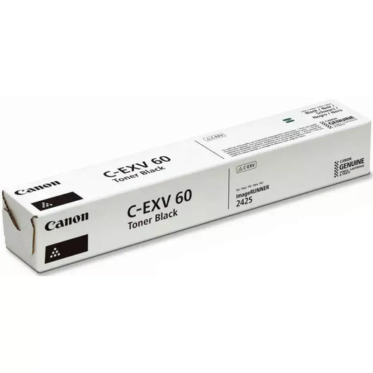 "كانون C-EXV 60 خرطوشة حبر أصلية – أسود | إنتاجية 10,200 صفحة | متوافقة مع IR2425 / IR2425i | ضمان الأصالة من UnitedSystems"