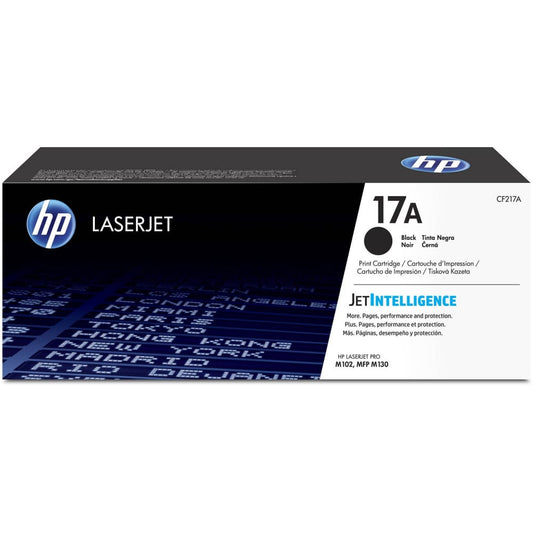 خرطوشة HP 17A أصلية (CF217A) – تونر أسود 1600 صفحة لطابعات LaserJet Pro M102 / M130 – ضمان أصالة من UnitedSystems