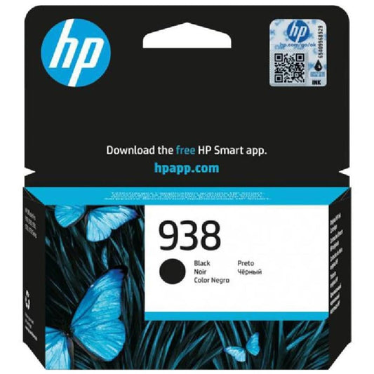 حبر HP أصلي 938 أسود – إنتاجية 800 صفحة | متوافق مع OfficeJet Pro 9120/9130/9730 | ضمان الأصالة من UnitedSystems
