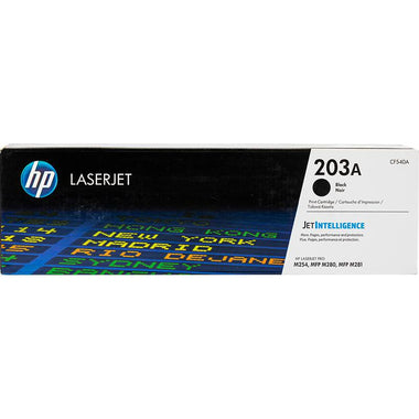 خرطوشة HP 203A CF540A أصلية – أسود عالي الإنتاجية (1400 صفحة) | UnitedSystemsحبر اتش بي اسود اصلي  HP-540A- 203A