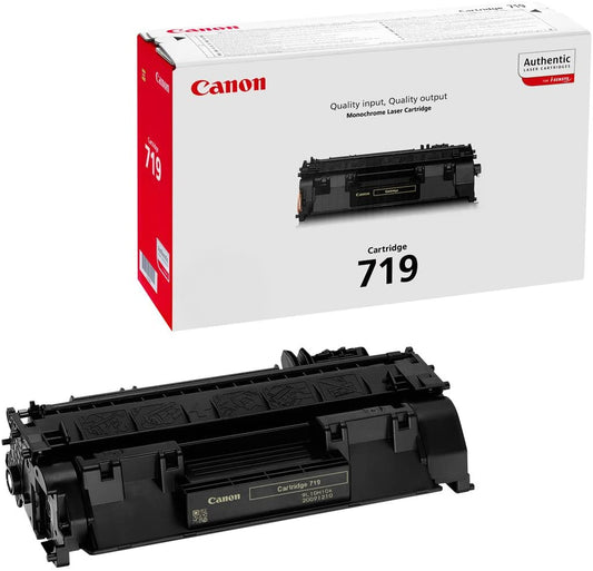 خرطوشة حبر كانون أصلية TYPE-719 سوداء – 2100 صفحة – متوافقة مع LBP6300dn, MF5980dw | UnitedSystems