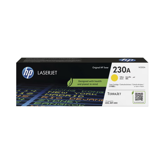 خرطوشة حبر HP 230A أصفر أصلية (W2302A) – تصل إلى 1800 صفحة | ضمان الجودة من UnitedSystems