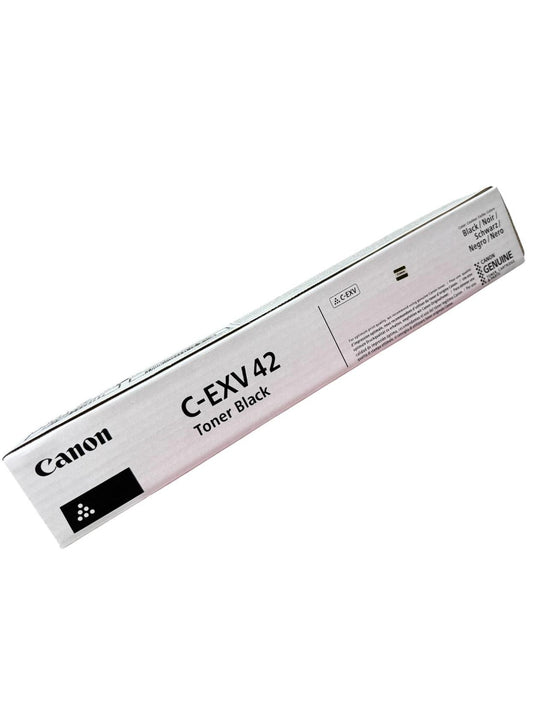 خرطوشة Canon C-EXV 42 باللون الأسود الأصلي (أسود) – إنتاجية حبر عالي التألق من شركة يونايتد سيستمز