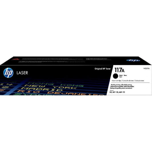 **حبر HP 117A أسود أصلي (W2070A) – خرطوشة ليزر عالية الجودة لـ M150a, M179fnw | UnitedSystems**حبر اتش بي اسود  HQ -117A- W2070A
