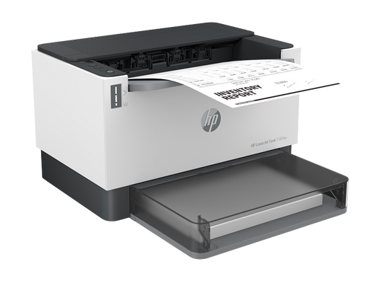 طابعة HP LaserJet Tank 1502w - ليزر أحادية - حبر أصلي 5000 صفحة - واي فاي وإيثرنت - ضمان رسمي`طابعة اتش بي ليزر تانك 1502 دبليو