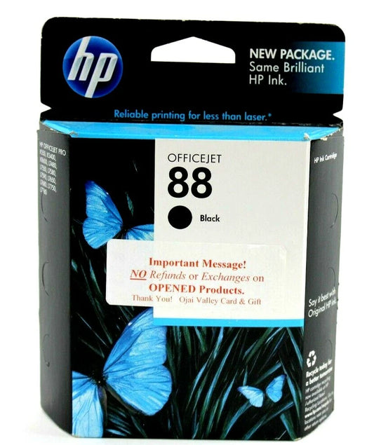 حبر HP اصلي 88 أسود**خرطوشة حبر HP 88 أسود أصلية C9385AE – إنتاجية 850 صفحة | متوافقة مع K550, K5400, L7480**