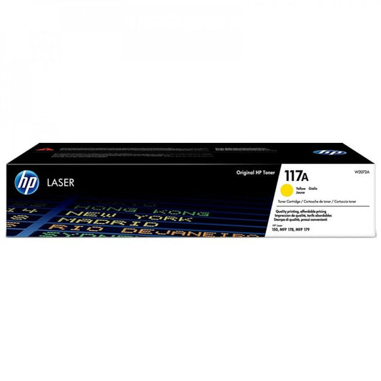 🖨️ حبر HP 117A أصفر أصلي W2072A – إنتاجية 700 صفحة | متوافق مع HP Color Laser 150, 178, 179 | ضمان الأصلية من UnitedSystems
