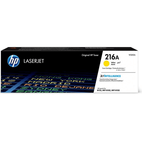 خرطوشة حبر HP 216A أصفر الأصلي (W2412A) - أداء احترافي من United Systems